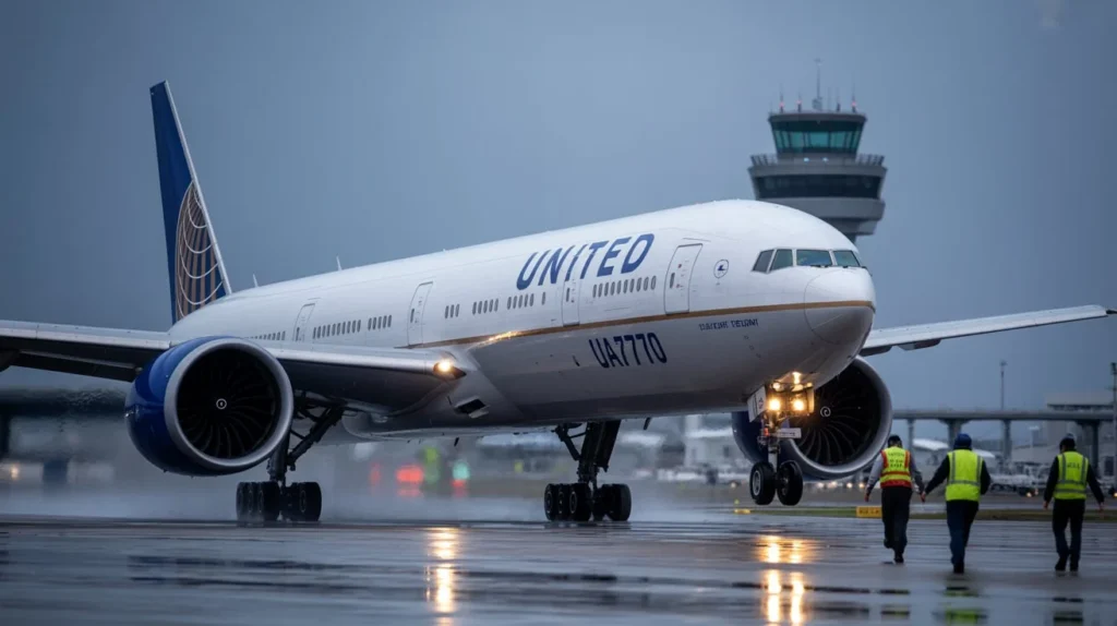 United Airlines Flight UA770 Emergency Diversion