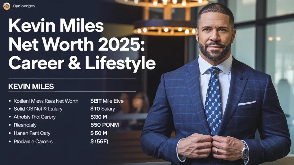 Kevin Miles Net Worth 2025: Salary, Career & Lifestyle